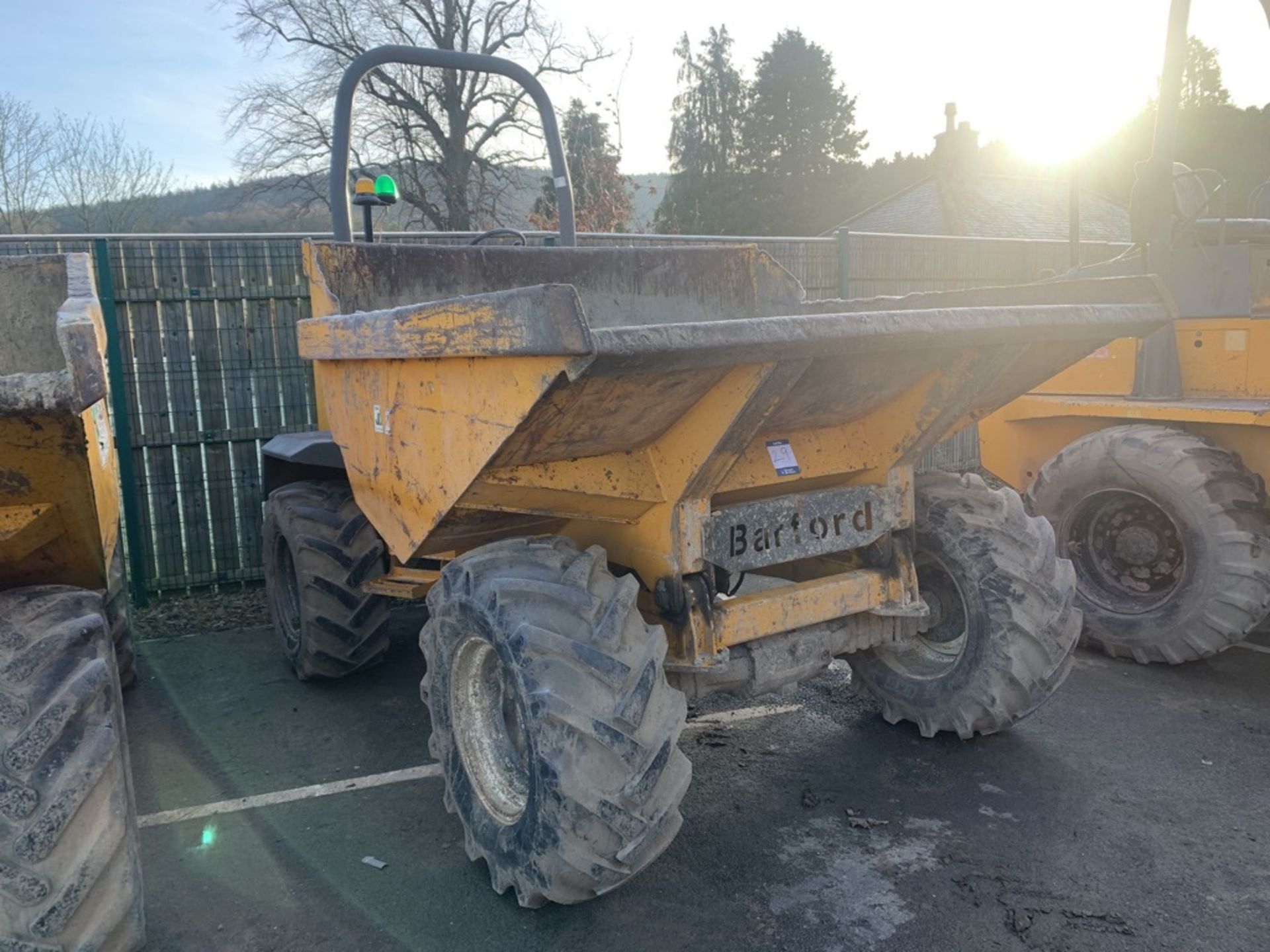 Barford, SX6000 6 Ton Dump Truck 866 Recorded Hours Ref: JDU12 - Image 3 of 5