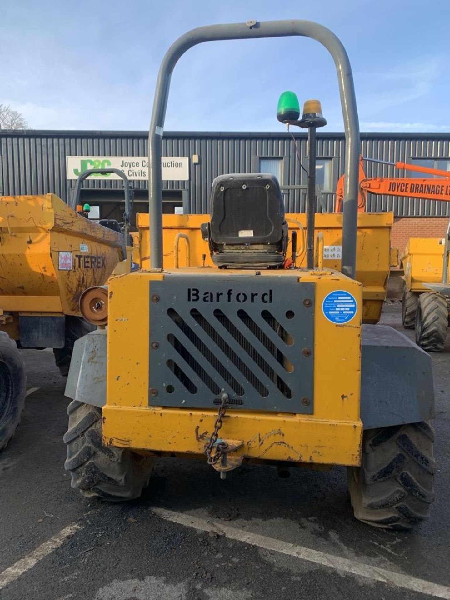 Barford, SX6000 6 Ton Dump Truck 866 Recorded Hours Ref: JDU12 - Image 5 of 5