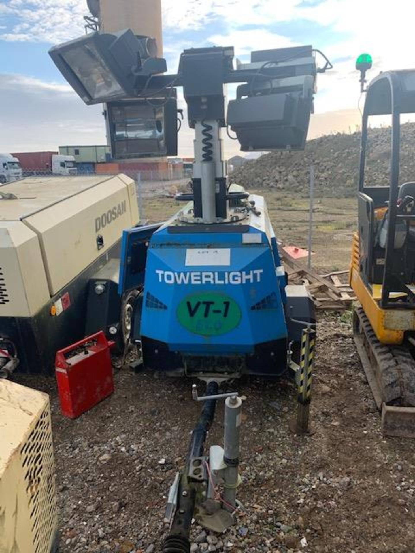 Tower light VT-1 Eco diesel driven lighting tower - Image 7 of 7