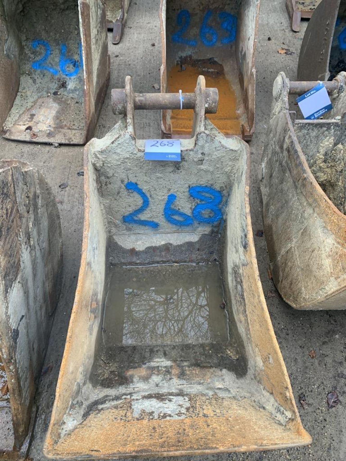 450mm Trench Bucket 45 mm pin Ref: JD82