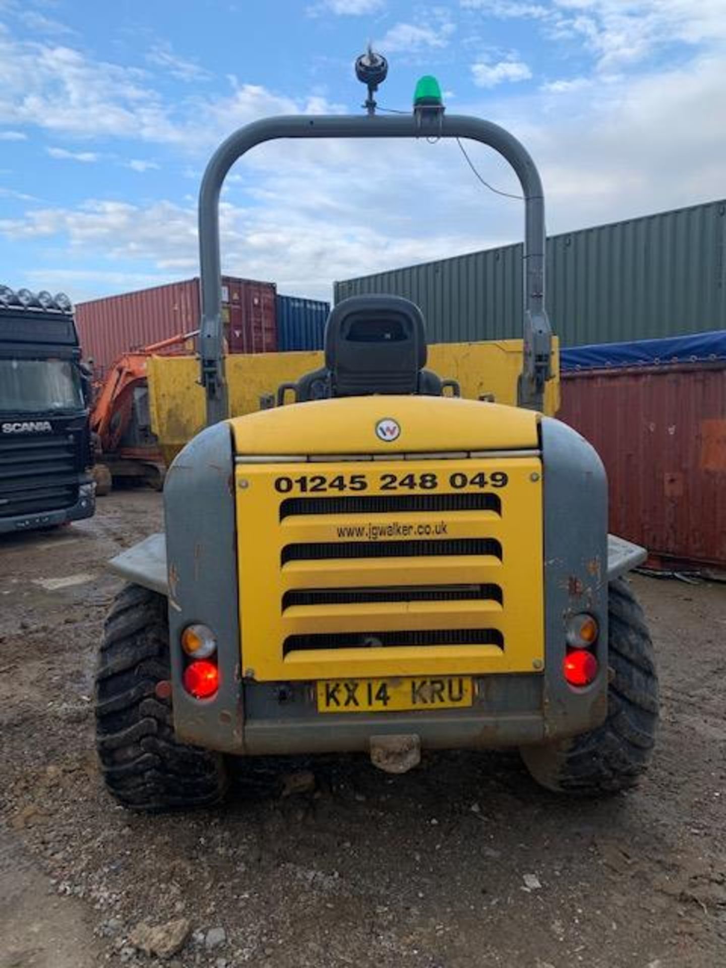 Wacker Neuson 9001 9 tonne dump truckSerial No. WNCD0708VPAL00303 (2014)TBC recorded hours - Image 2 of 8