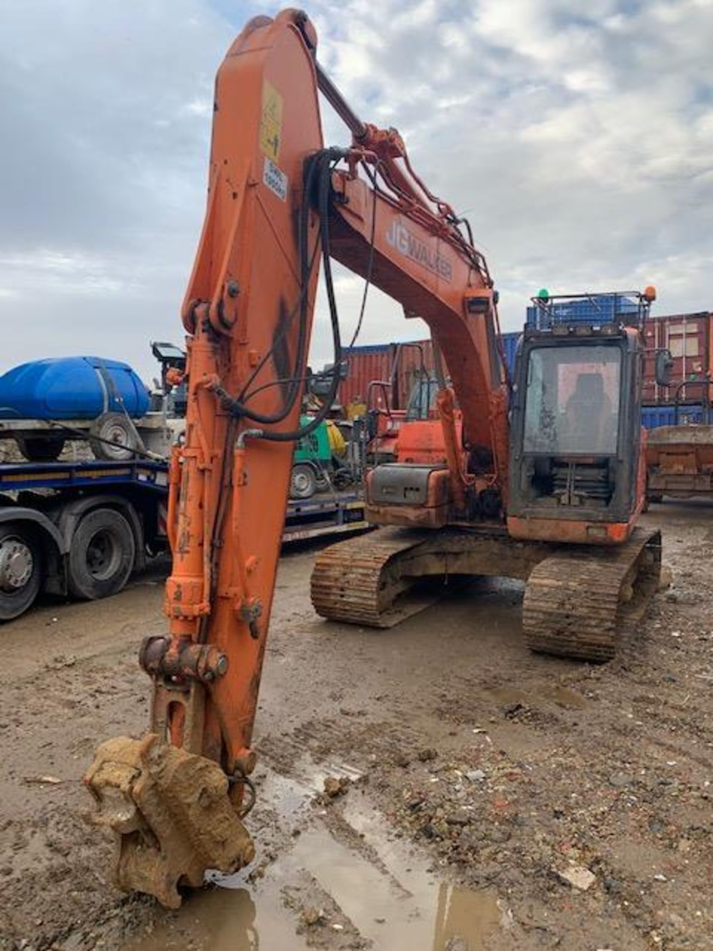 Doosan DX 140-LC 14 tonne tracked excavatorSerial No DWBCEBBJAD0050024 (2014)TBC recorded hourspiped