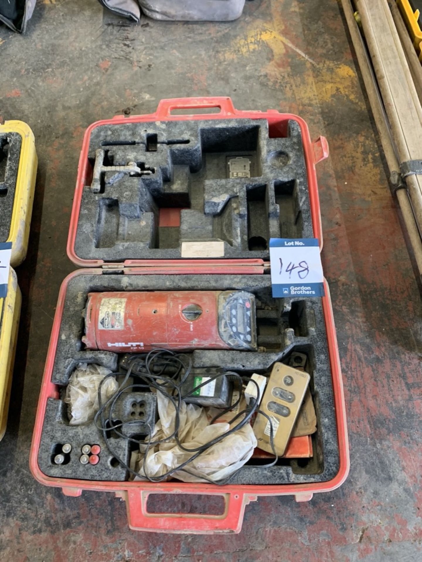 Hilti PP110 pipe laser in ABS carry case