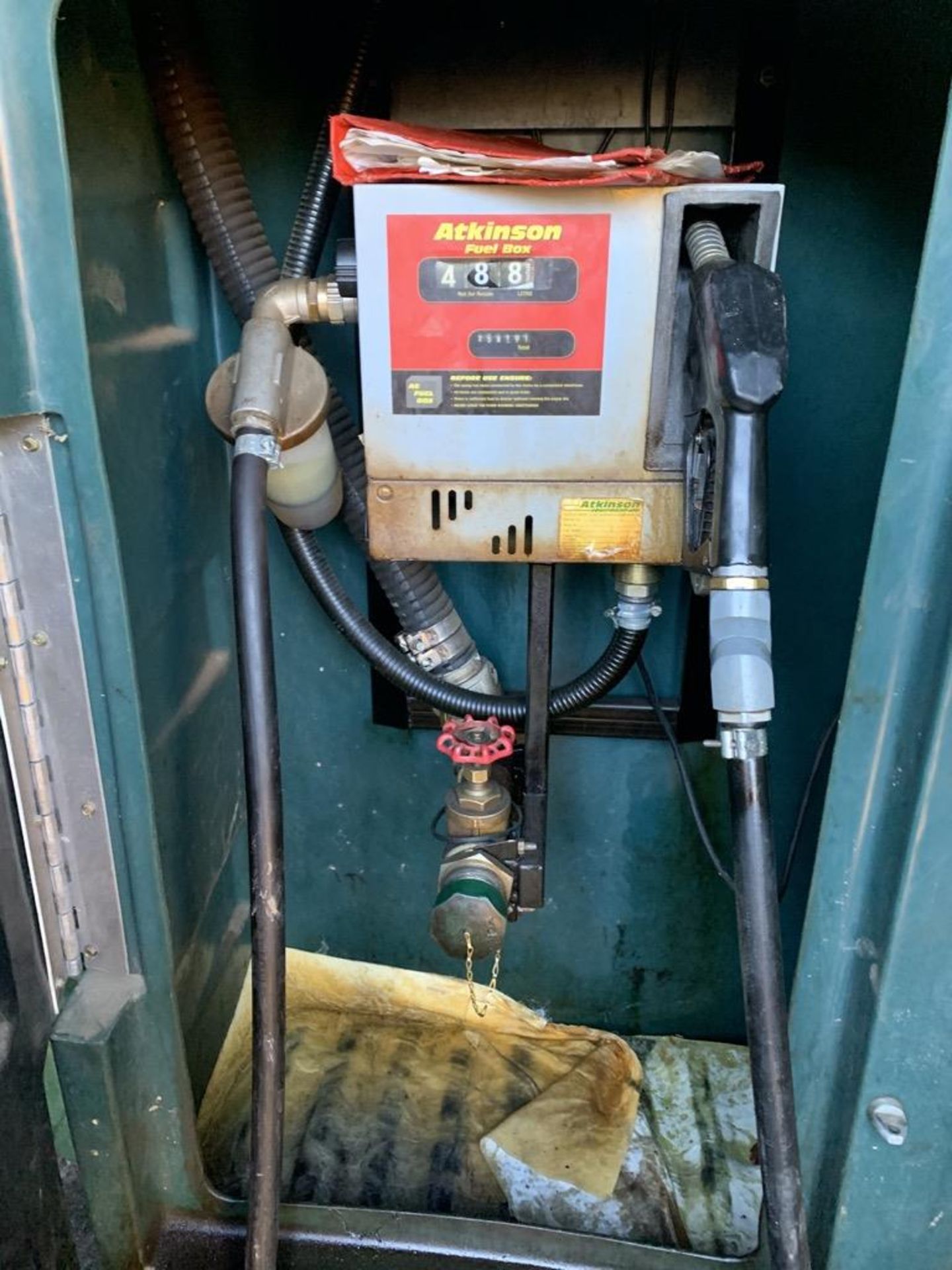 5000L bunded diesel storage tank with Atkinson fuel systems 240v metered fuel dispenser - Image 4 of 4