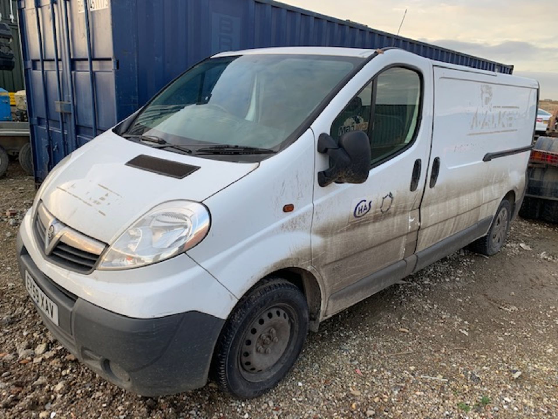 Vauxhall Vivaro 2.0CDTI [115PS] Van 2.9t panel vanRegistration EY59XAVfirst registered 22nd December - Image 2 of 9