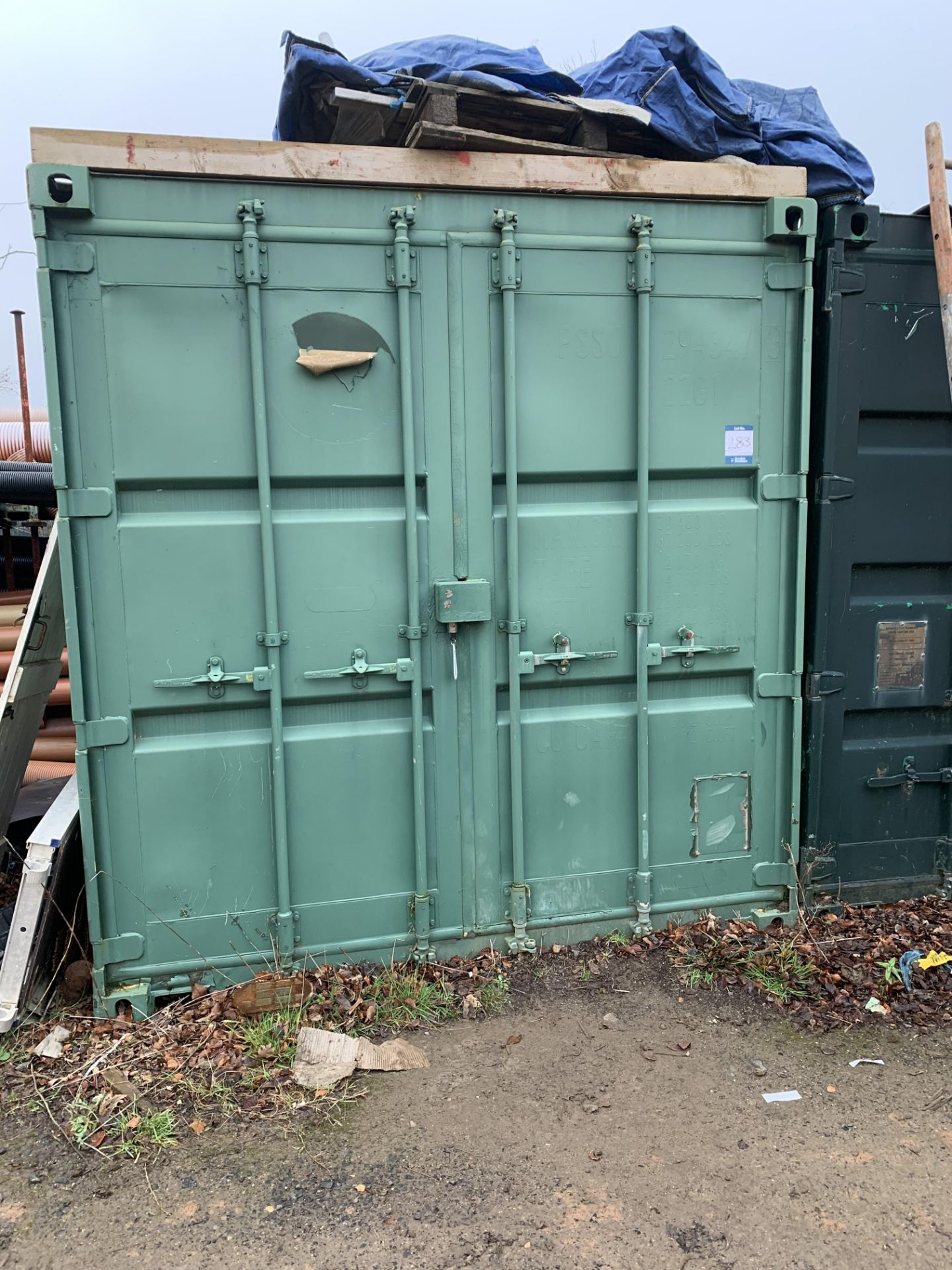 20ft steel security container - Image 2 of 2