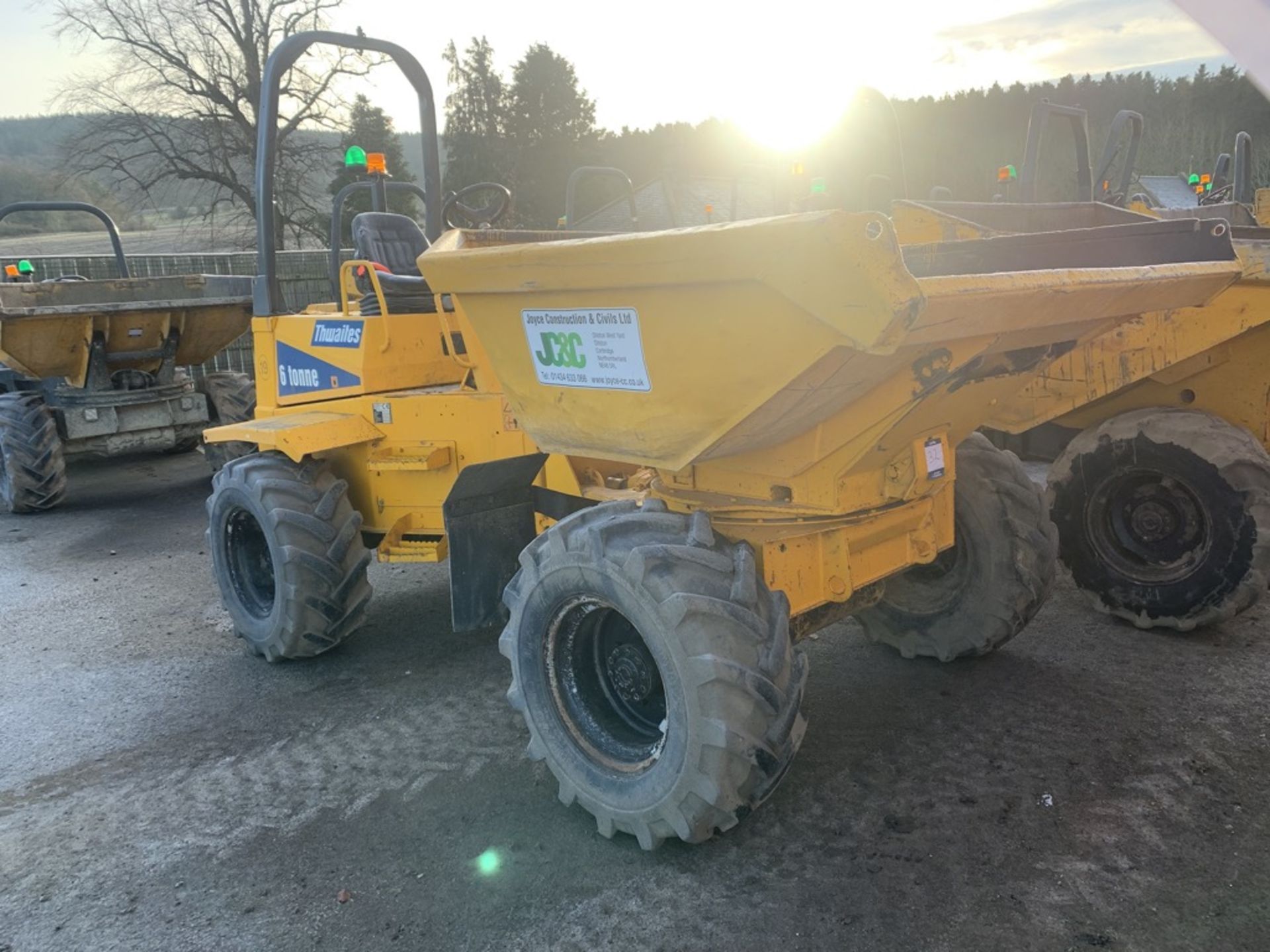 Thwaites, 6 Ton Forward Tipping Dump Truck Chassis No. SLCM4662607A9029 Date of Manufacture: 2006 - Image 4 of 6