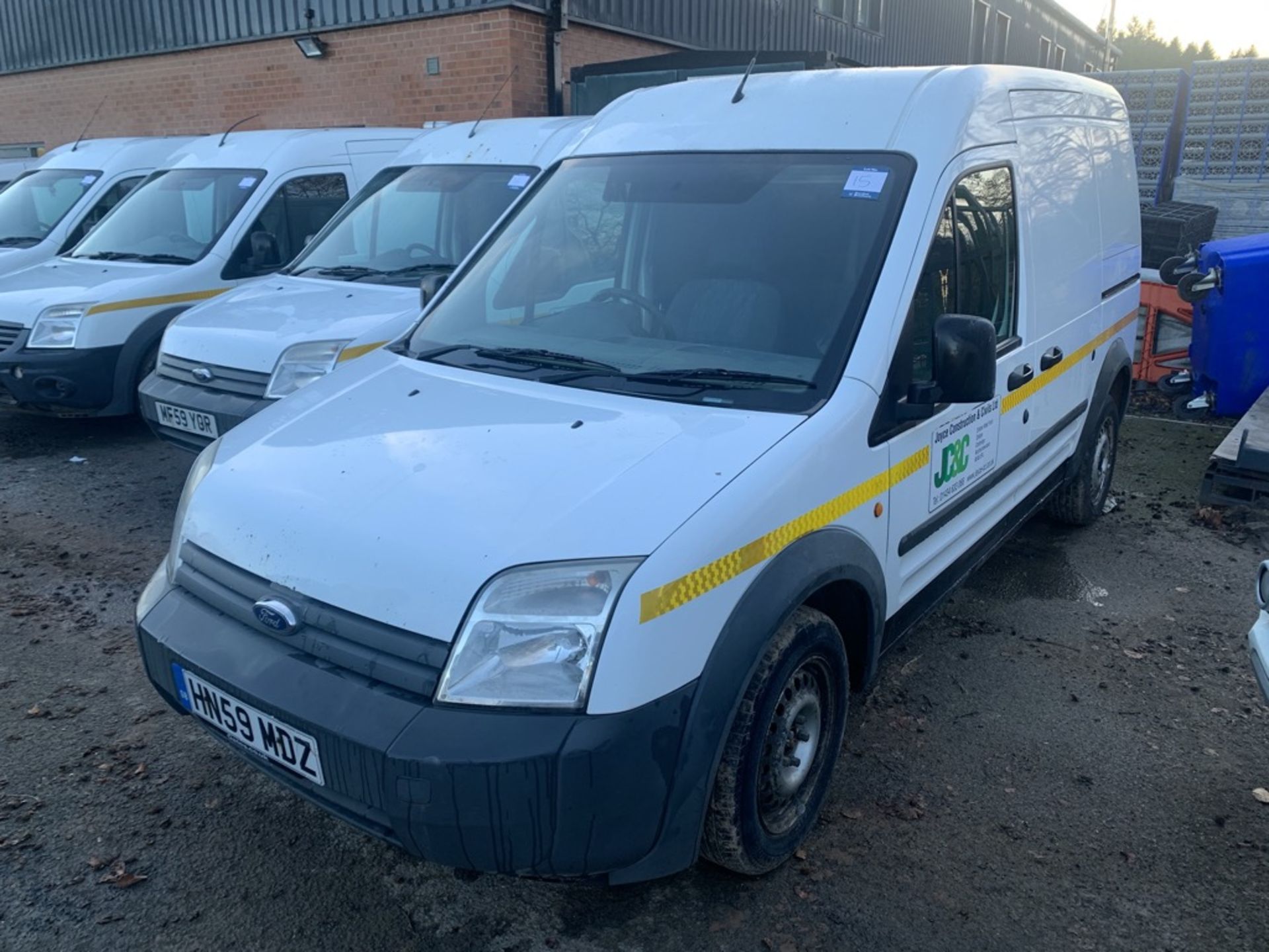 Ford, Transit Connect 90T 230 Registration No. HN59 MDZ First Registered: 30/10/2009 MOT Expires: - Image 2 of 5