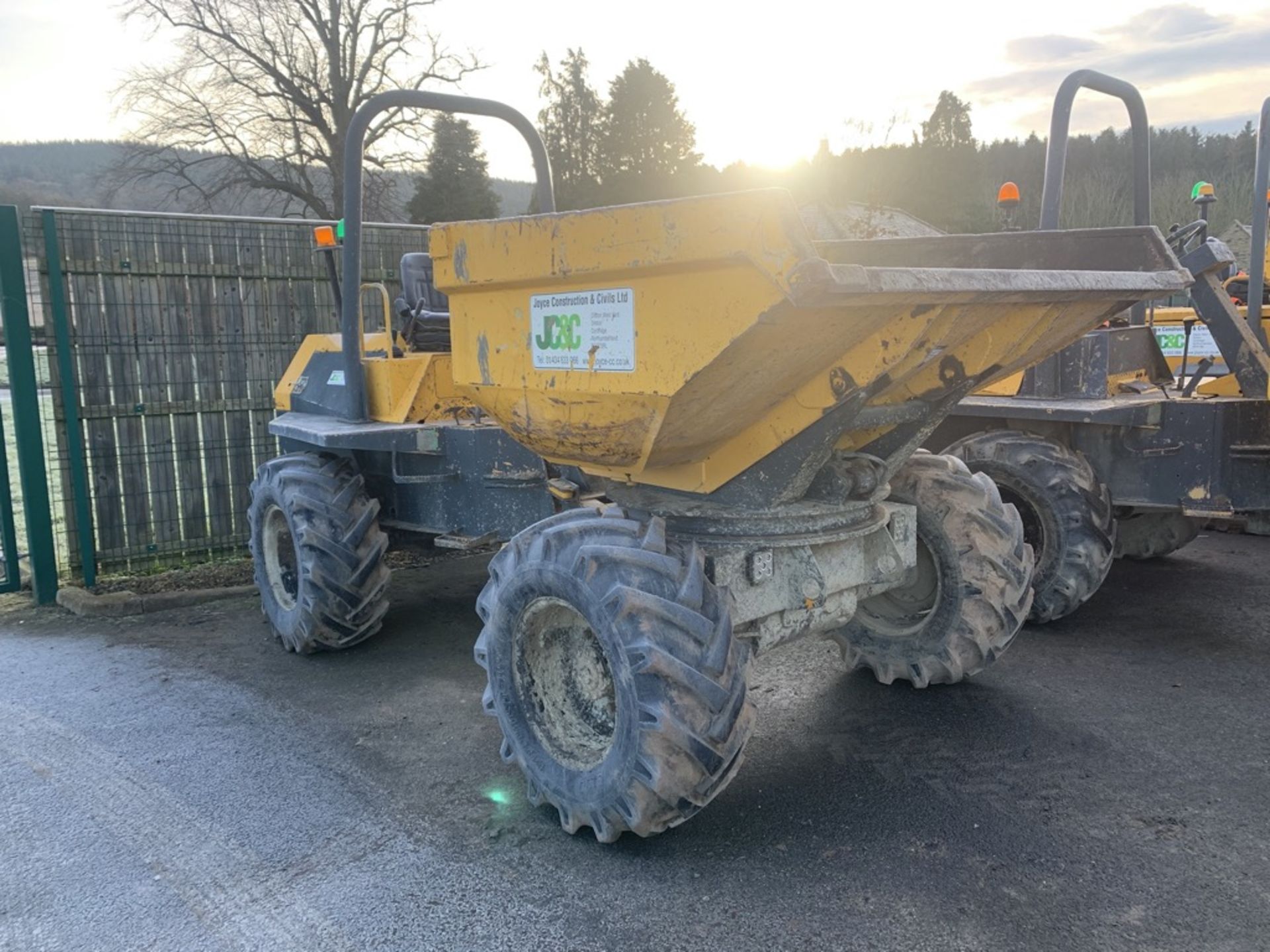 Terex, 600 PSR 6 Ton Swivel Dump Truck Registration No. Q439 CBB First (2007) Registered: 15/10/2010 - Image 3 of 5