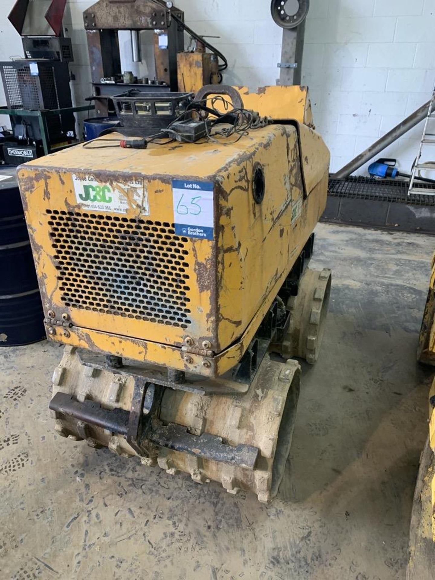 Vibromax, VM 1500 Vibratory Trench Roller with Radio Control Serial No. 325H1030 Date of