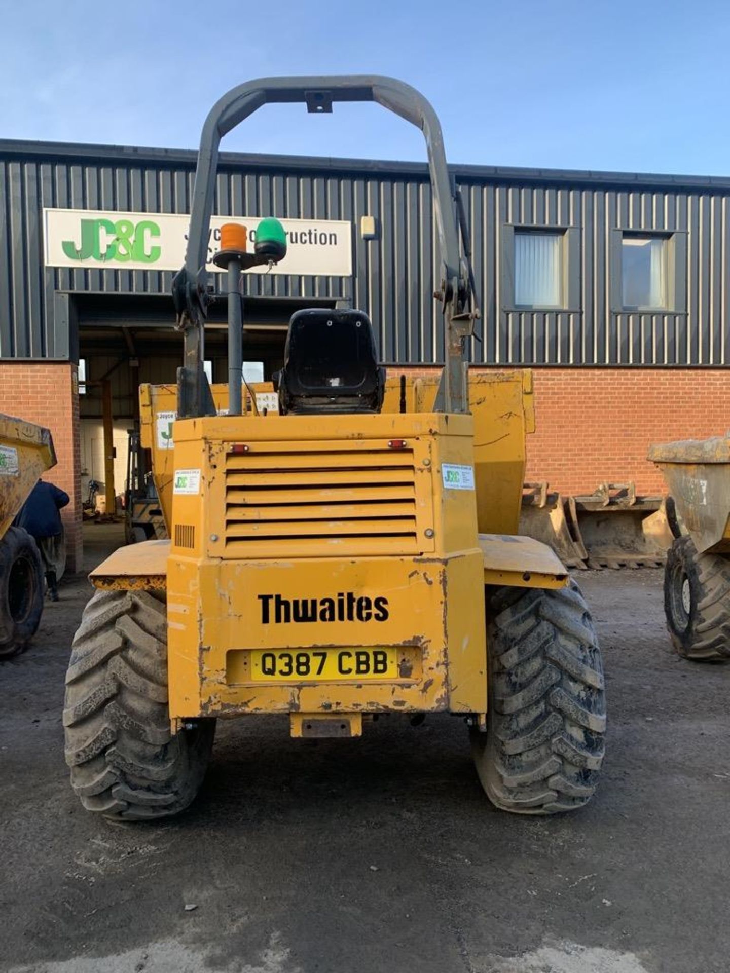 Thwaites 9 Ton Dump Truck Registration No. Q387 CBB First Registered: 25/01/2011 3841 Recorded Hours - Image 5 of 5