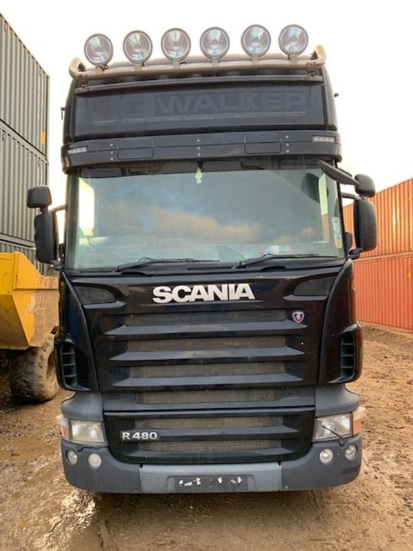 Scania 6x2 tractor unit, R480 Topline, 800,000 recrded kilometres, Registration number D19 JGW - Image 12 of 12