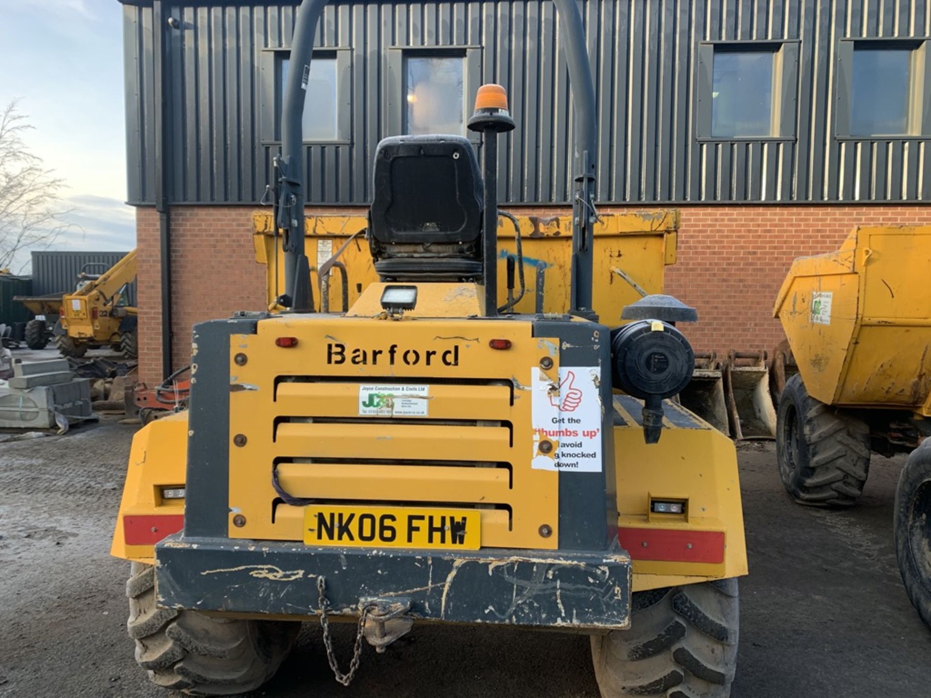 Barford, 10 Ton Dump Truck Registration No. NK06 FHW First Registered: 05/05/2006 4358 Recorded - Image 4 of 4