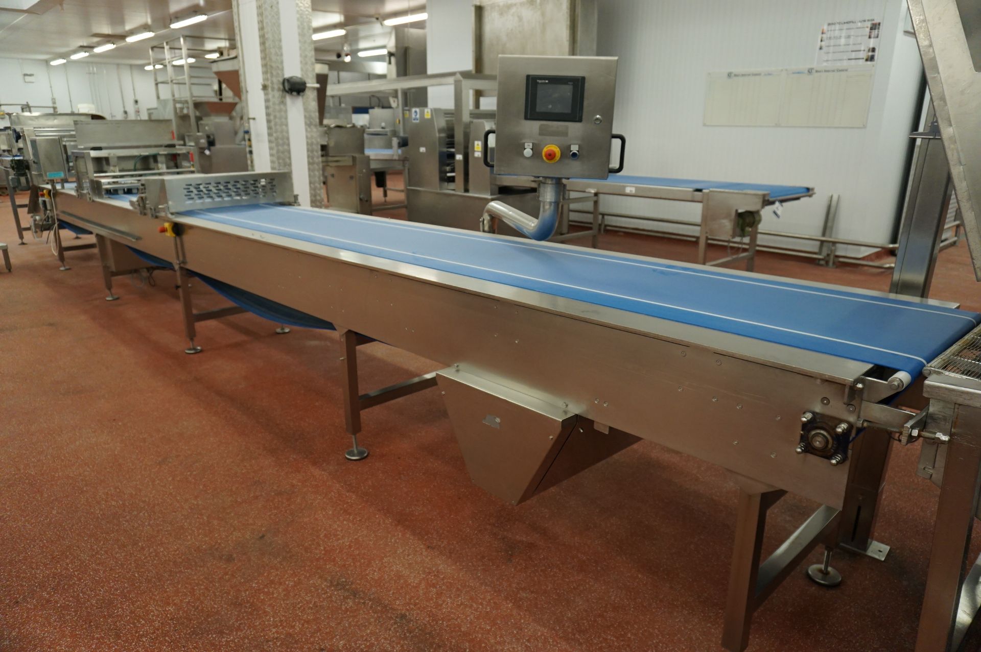Universal Cake / Pastry Line (Approx: 11m) comprising: Rademaker single roll extruder; motorised - Image 9 of 9