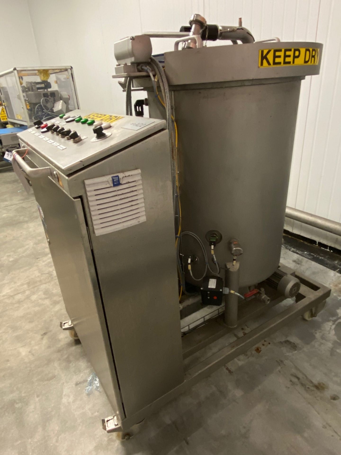 Sollich, Model: RT 250-K VA, 250kg mobile chocolate melting tank, Serial No. 31454035 (2017) with - Image 3 of 4