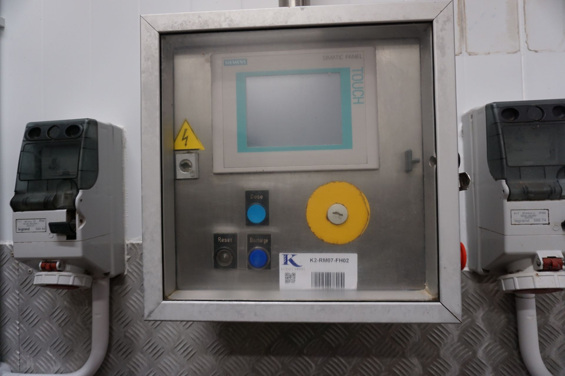 Siloba, internal silo infeed hopper with Siemens Simatic Panel controls - Image 4 of 5