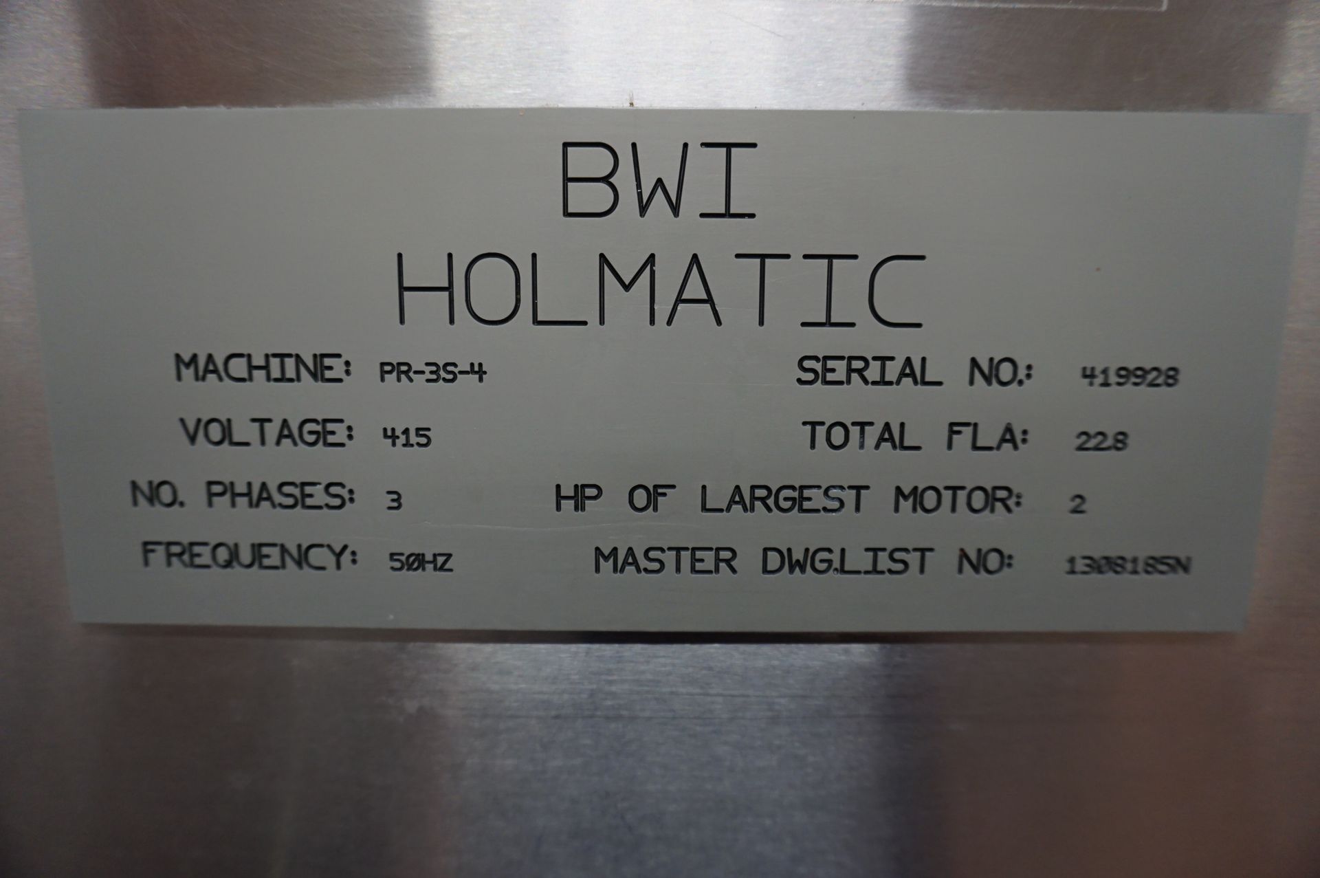BWI Holmatic Pot Product Line (Approx 13m) Comprising: Continuous conveyor with interchangeable - Image 22 of 24