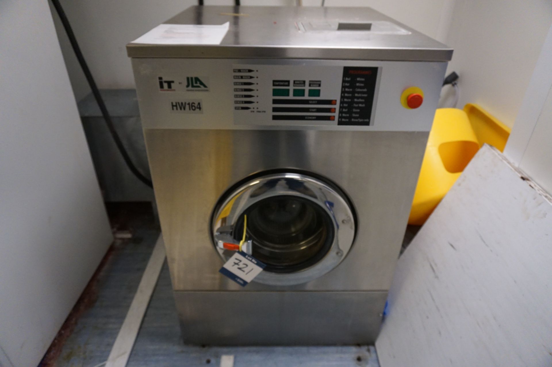 JLA, Type: CHH164, 165L industrial washing machine, Serial No. 6501231 (2000)