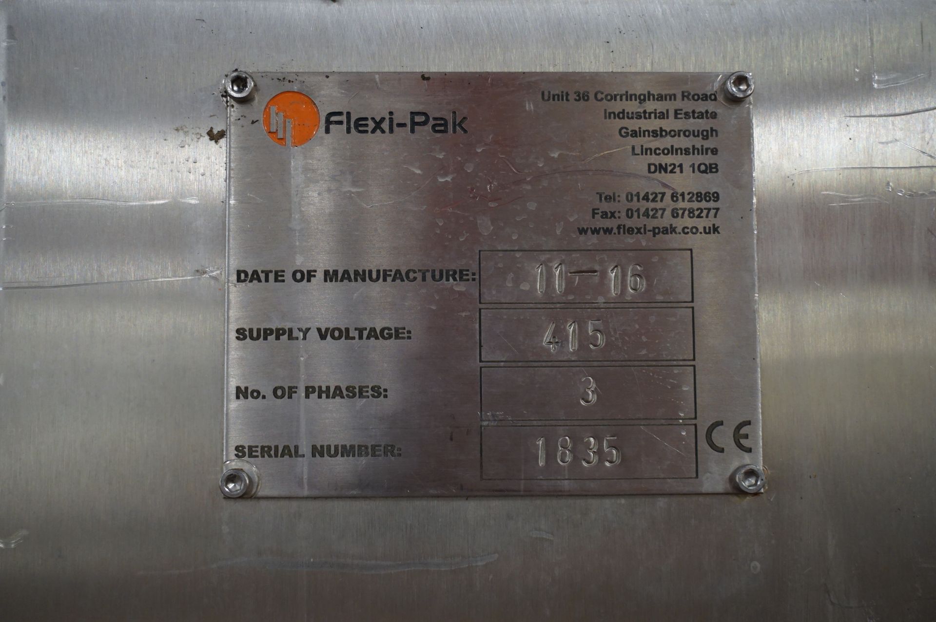 Flexi-Pak, twin head mobile depositor, Serial No. 1835 (2016) with hopper infeed - Image 5 of 5