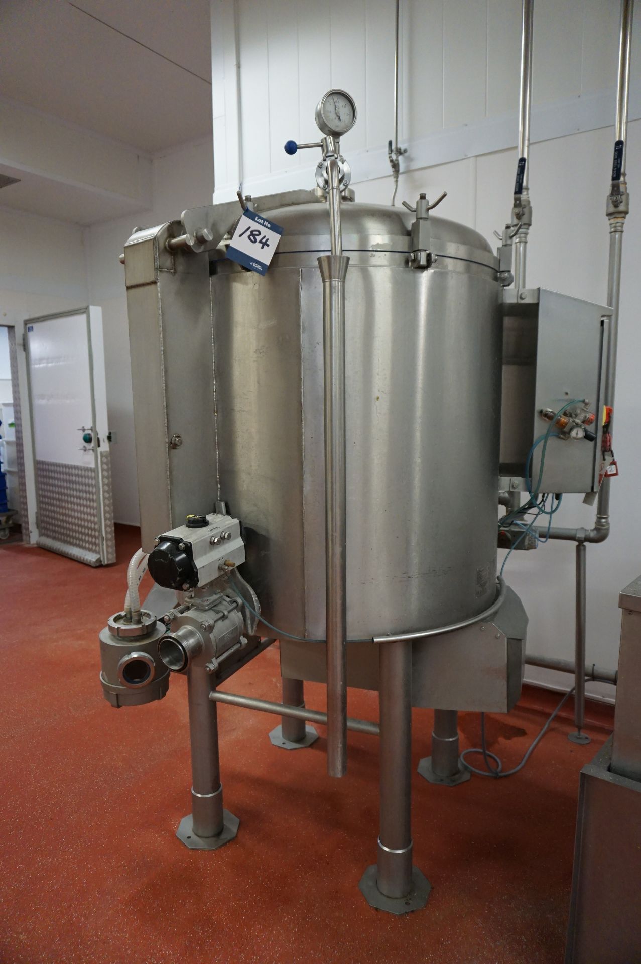 DC Norris, Model: DA 300, 300L pressurised glycol cooling vat, Serial No. N2719 (2012) with