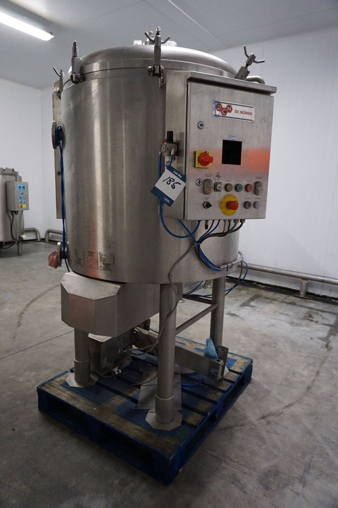 DC Norris, Model: DA 300, 300L pressurised cook vat, Serial No. N2720 (2012) (may be suitable for