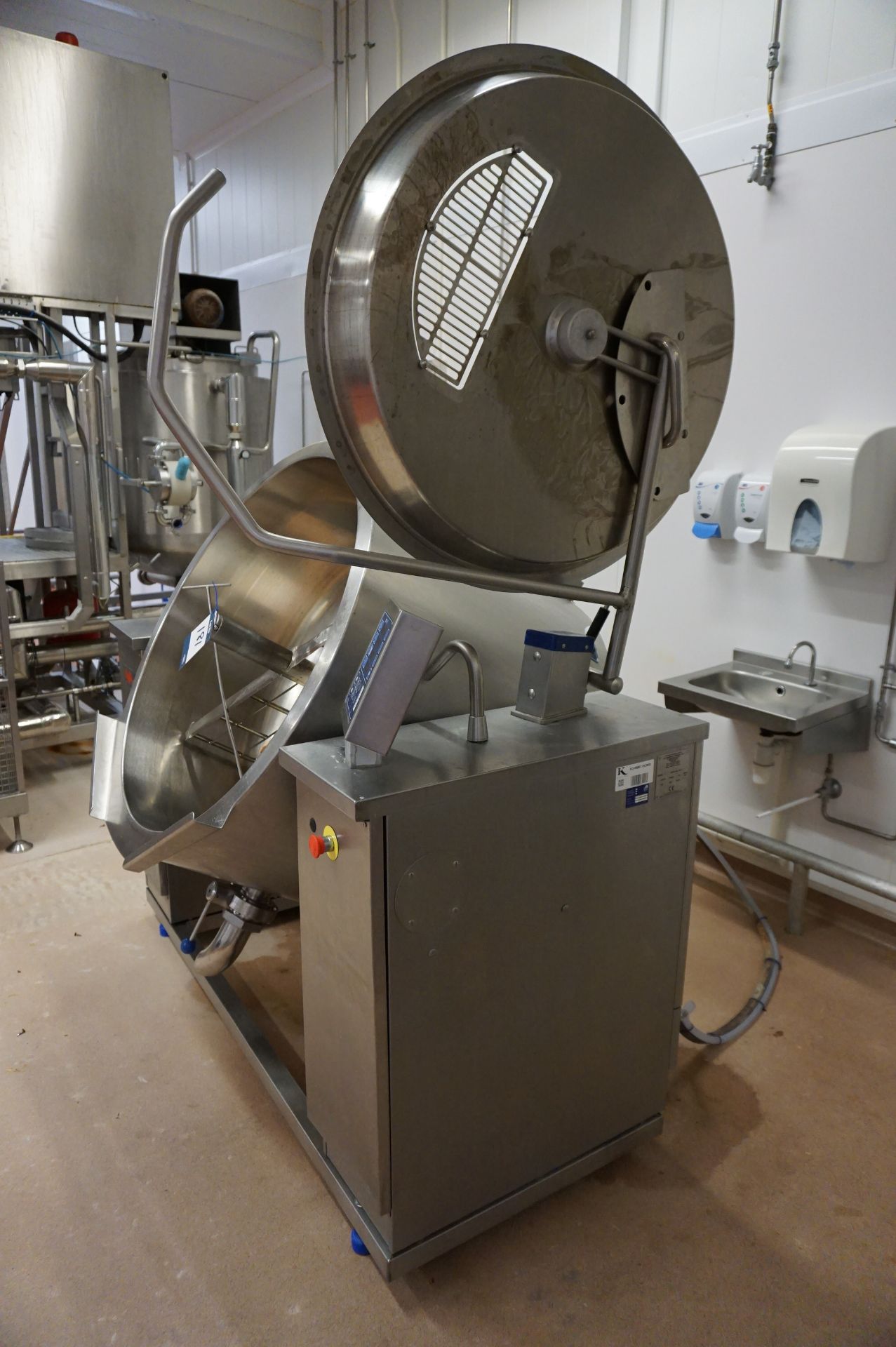DC Norris, Model: MM300, 300kg cooking vat, Serial No. N2723 (2012) with tilting function and Joni - Image 5 of 7