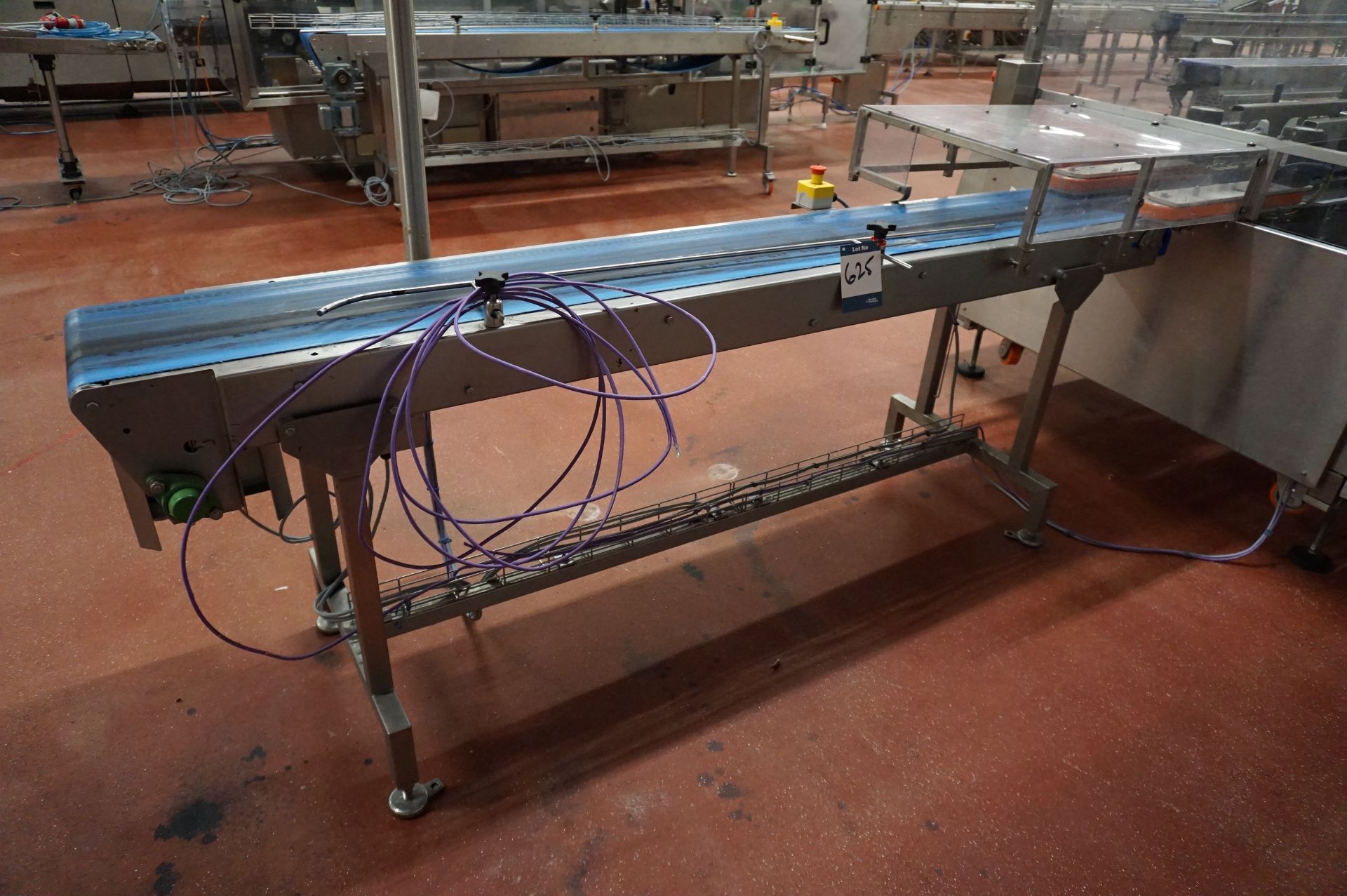 Bradman Lake Packaging Station Comprising: motorised decline belt conveyor, Approx 8m with WMH - Image 3 of 23
