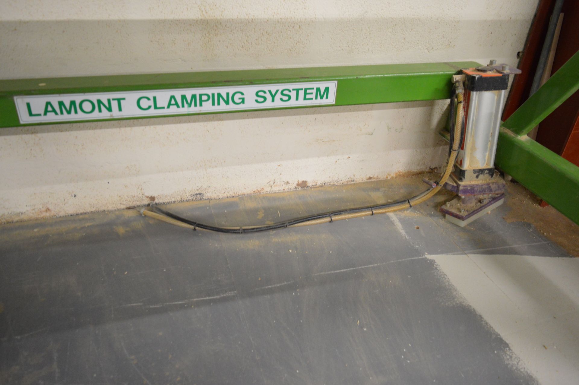 Lamont Clamping Systems mobile assembly clamp, Bed Size. 1580mm x 990mm, Serial No. 2276DC (2000), - Image 5 of 5