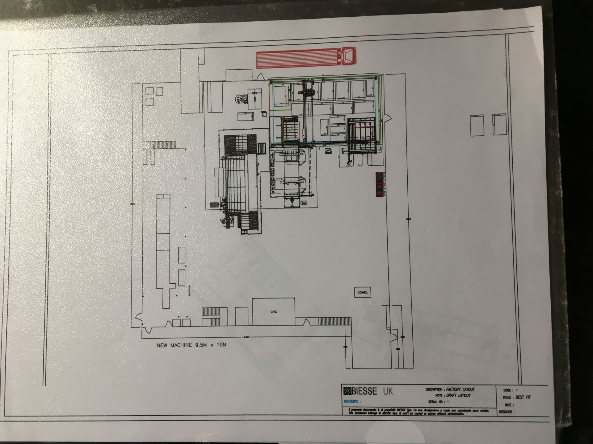 All inclusive Lot comprising: Biesse LM BWD B06 machine line including Biesse, Selco WN610 CNC - Image 5 of 5