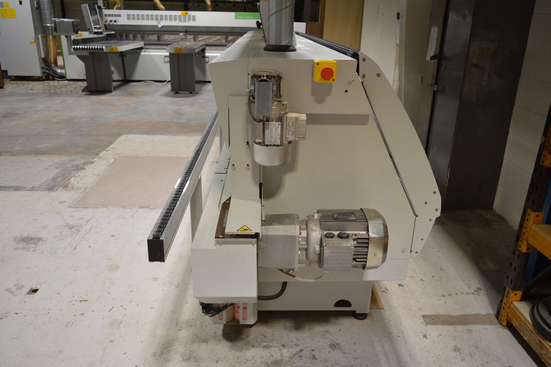 Biesse, Akron 1330 A CNC single sided edge bander, Serial No. 1000007494 (2015) with CNC controls. - Image 3 of 9