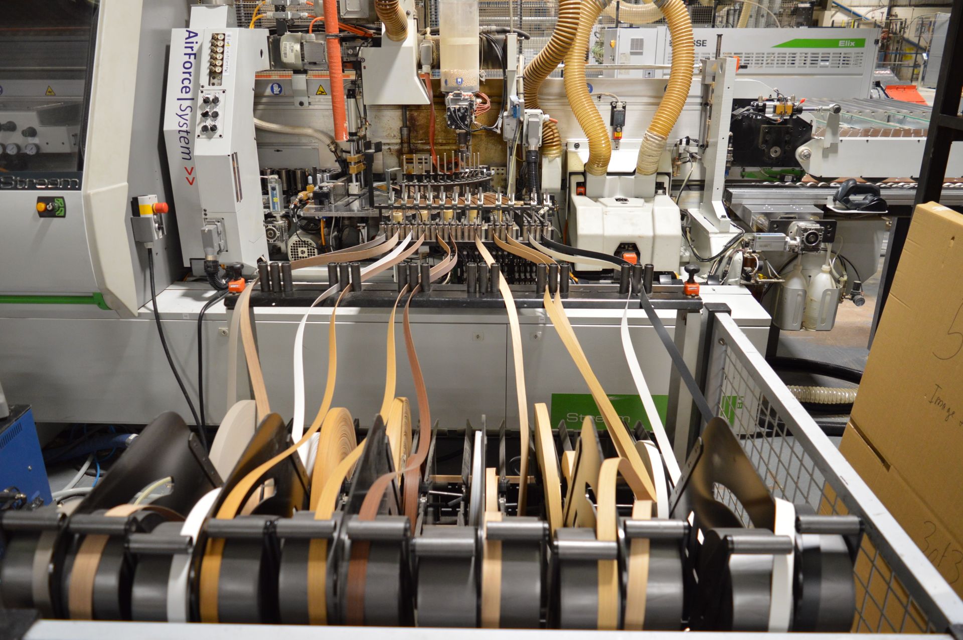 Biesse CNC edge banding machine line, Serial No. 1000004049 (2015) comprising Biesse Stream B1 8.5 - Image 10 of 31