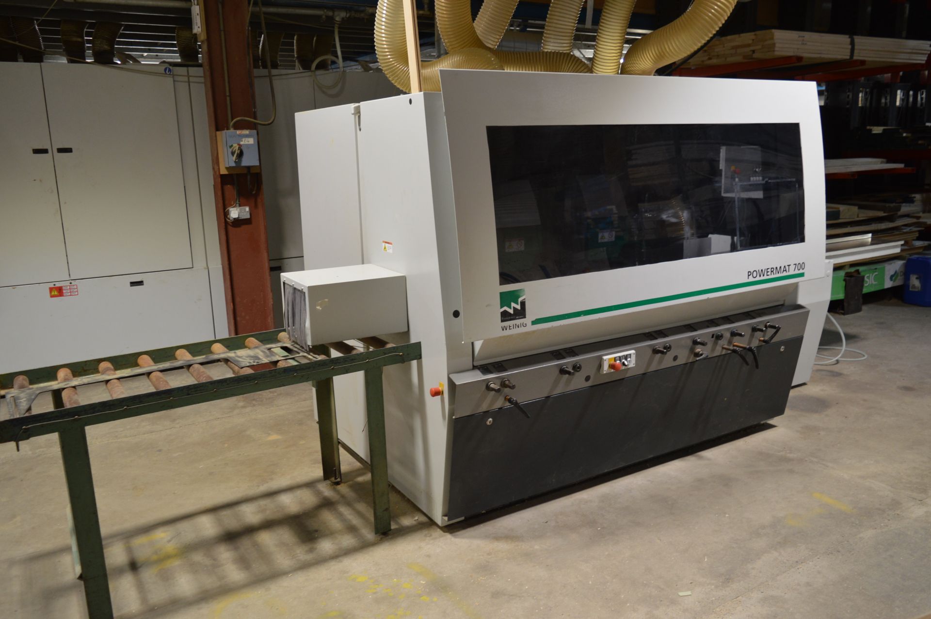 Weinig, Powermat 700-018 automatic planer and moulder, Serial No. 122796 (2016) with touch screen - Image 2 of 17