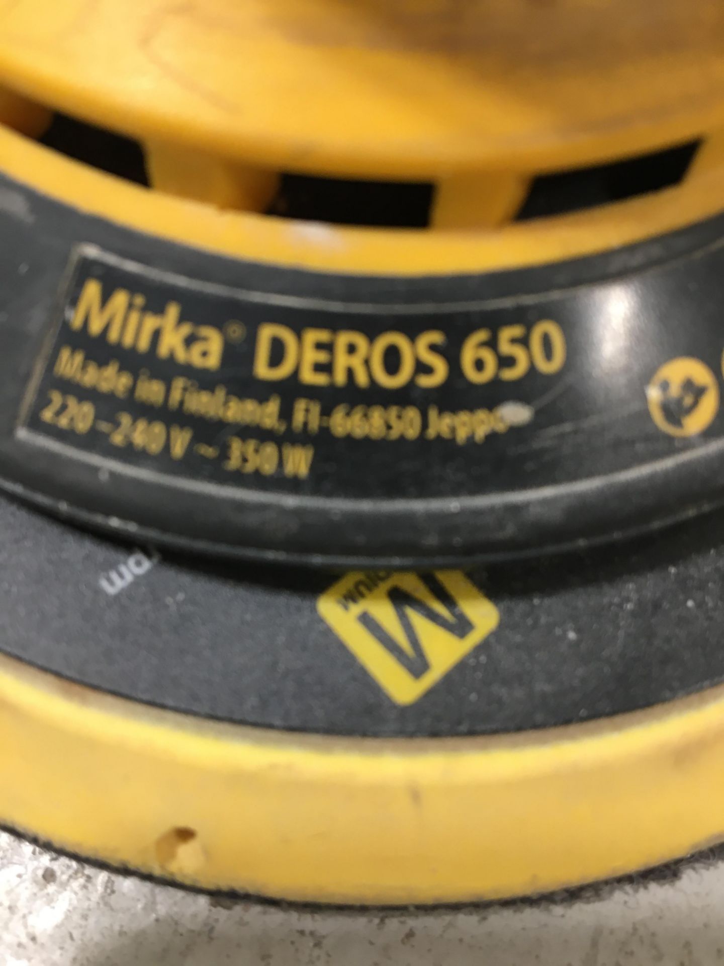 Mirka DE 1230 M AFC mobile dust extraction unit, Serial No. 816591053007 with Mirka Deros 650 - Image 4 of 4