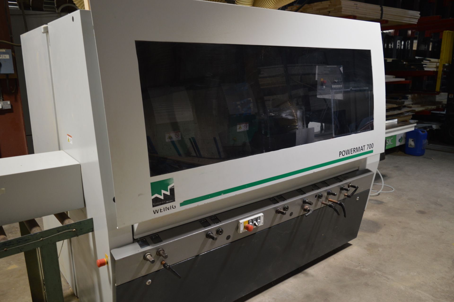 Weinig, Powermat 700-018 automatic planer and moulder, Serial No. 122796 (2016) with touch screen - Image 3 of 17