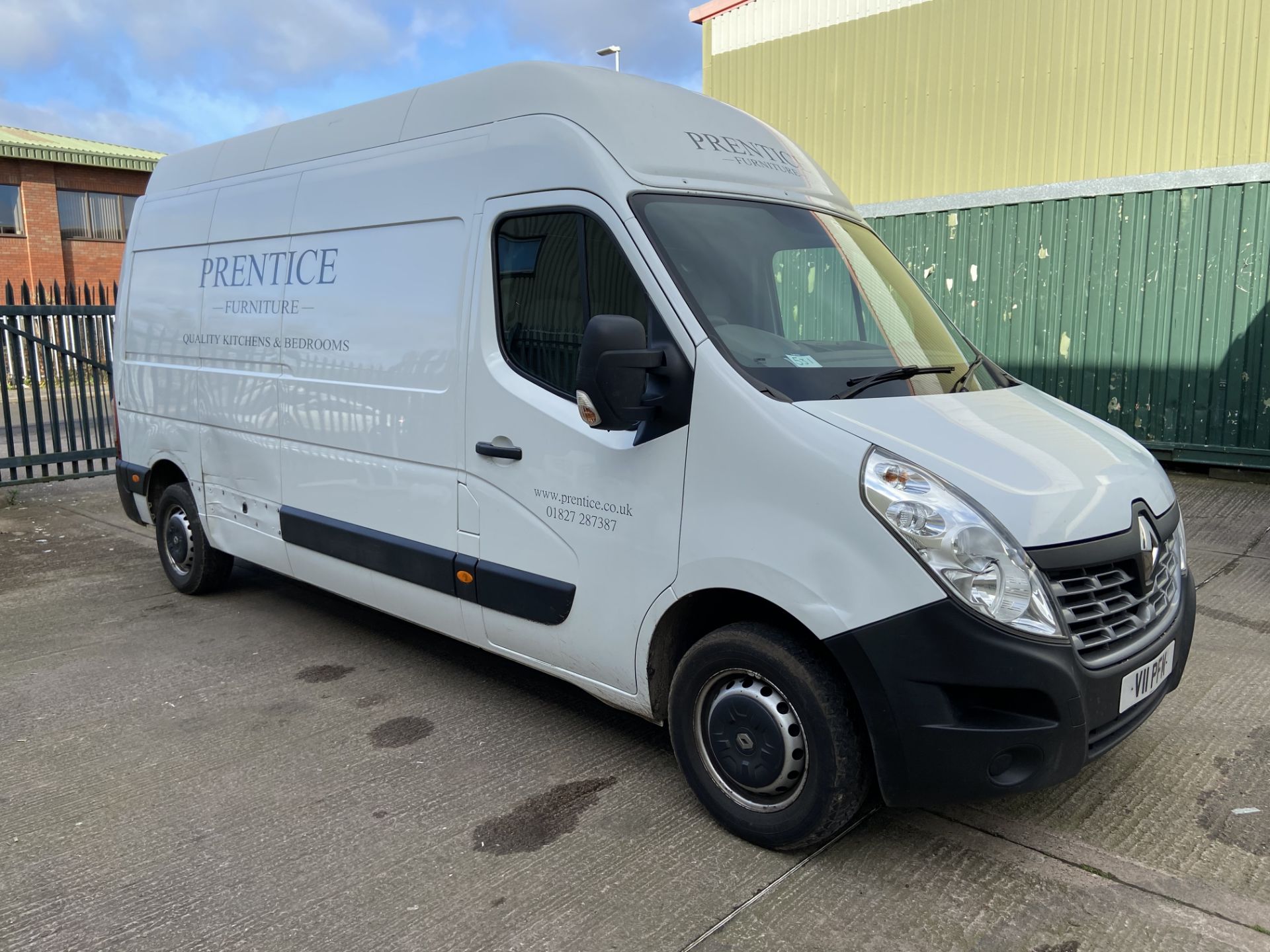 Renault Master LH35 dCi Business High Roof LWB Diesel Panel Van, Registration: V11 PFM, Odometer: