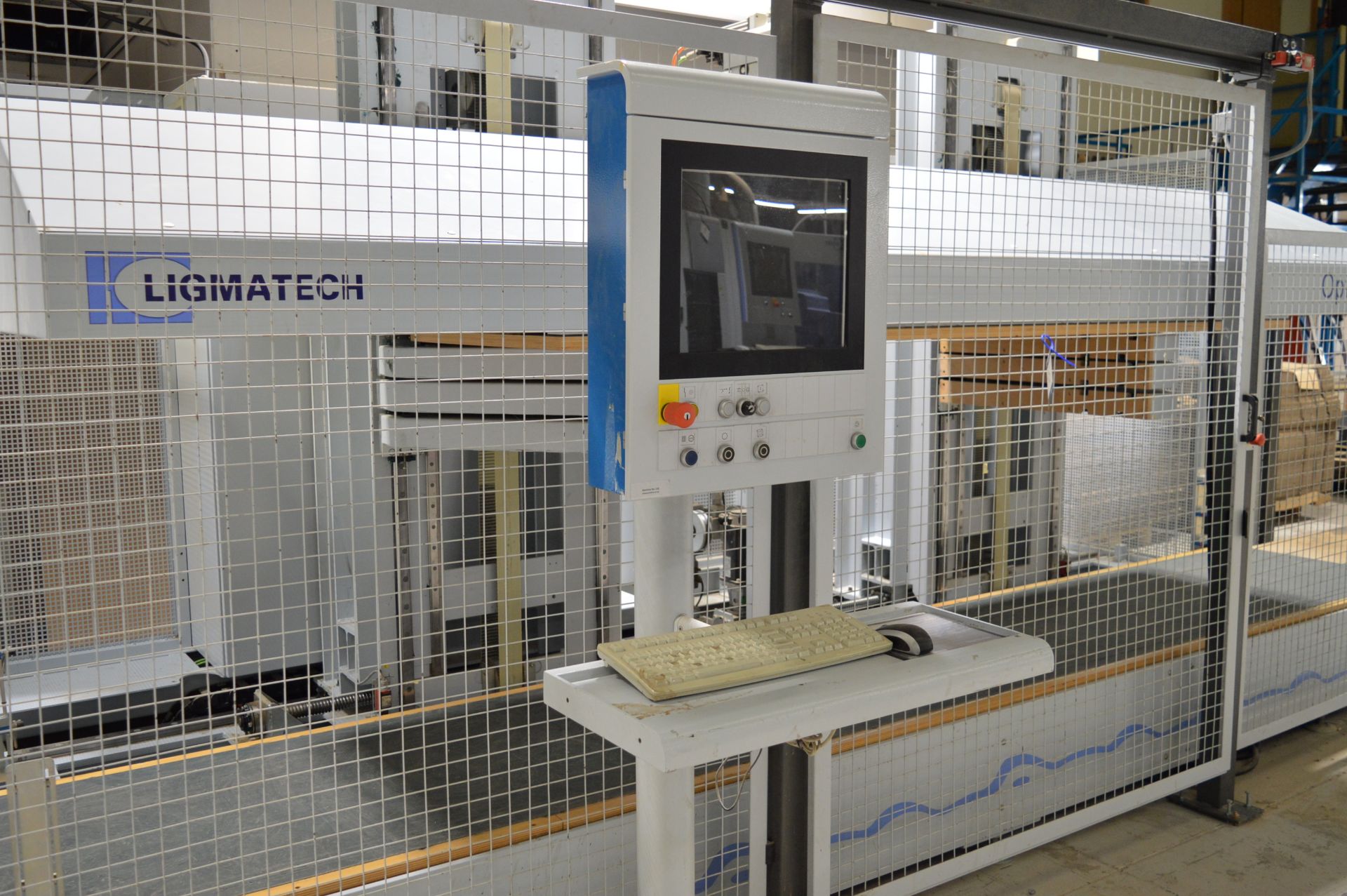 Ligmatech, Optimat MDE 110/28/08 CNC carcass clamping machine, Serial No. 0-306-09-1310 (2008) - Image 8 of 10