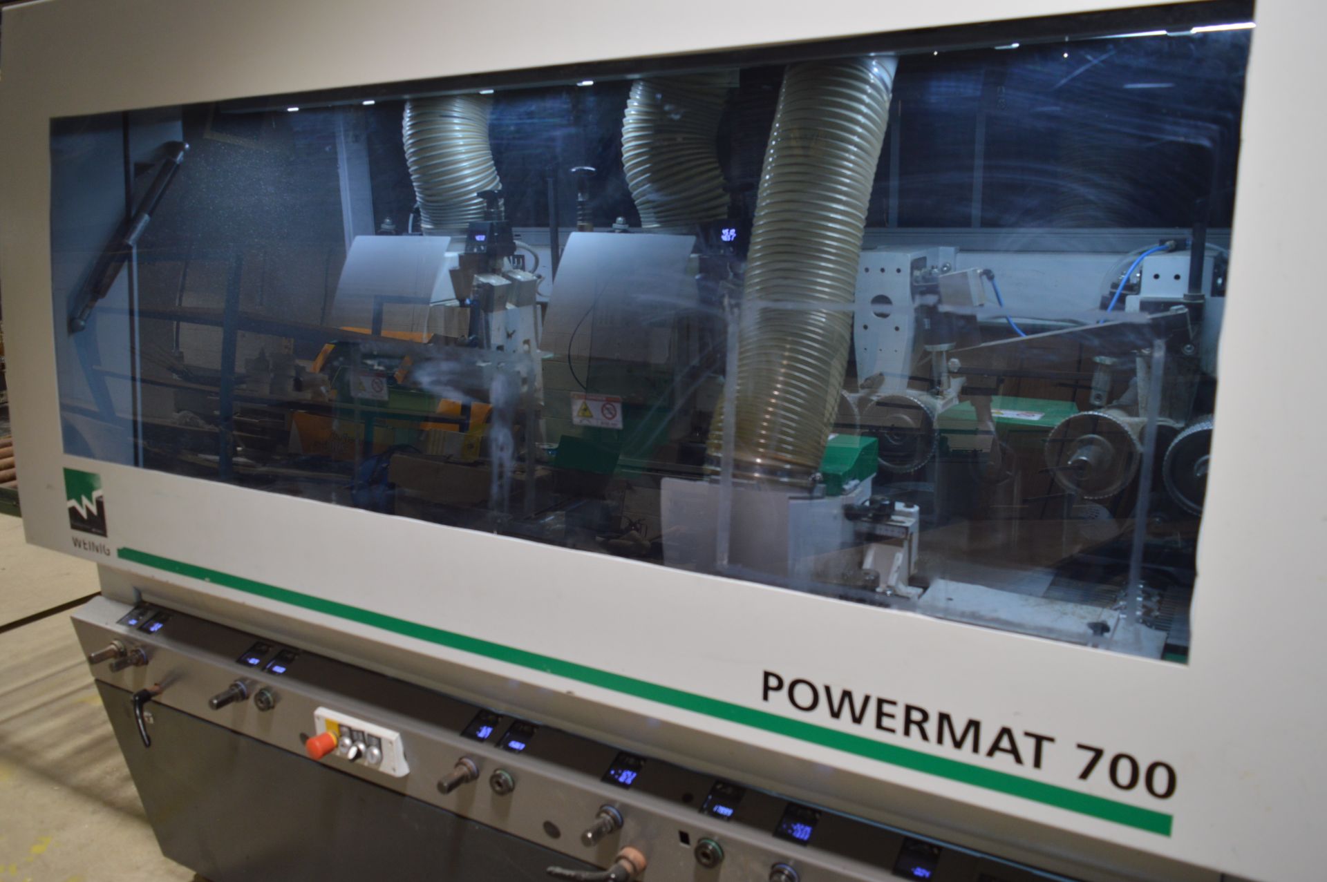 Weinig, Powermat 700-018 automatic planer and moulder, Serial No. 122796 (2016) with touch screen - Image 7 of 17