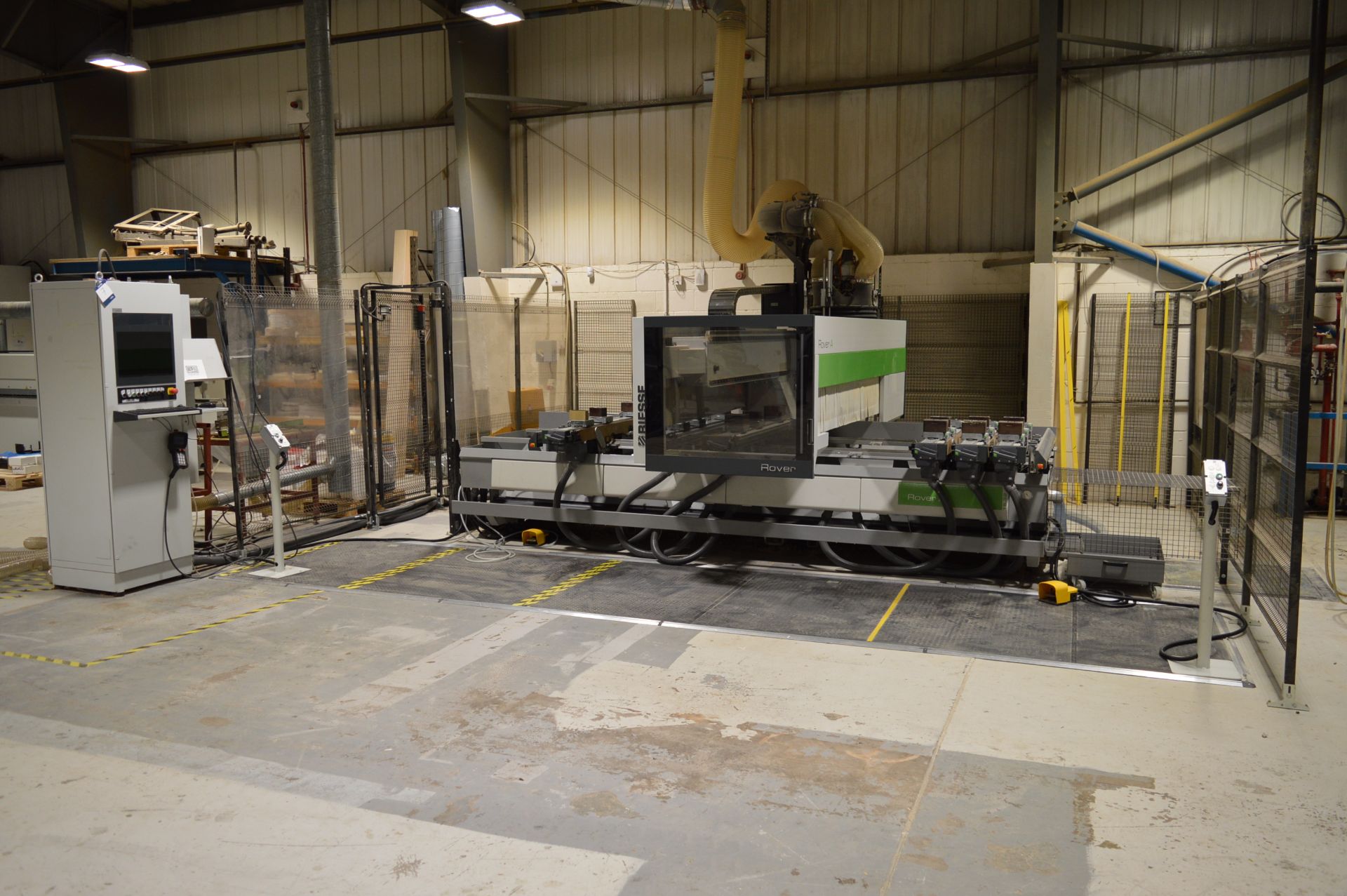 Biesse, Rover A 1632 5-axis CNC machining centre, Serial No. 70795 (2014) with CNC controls; RM850