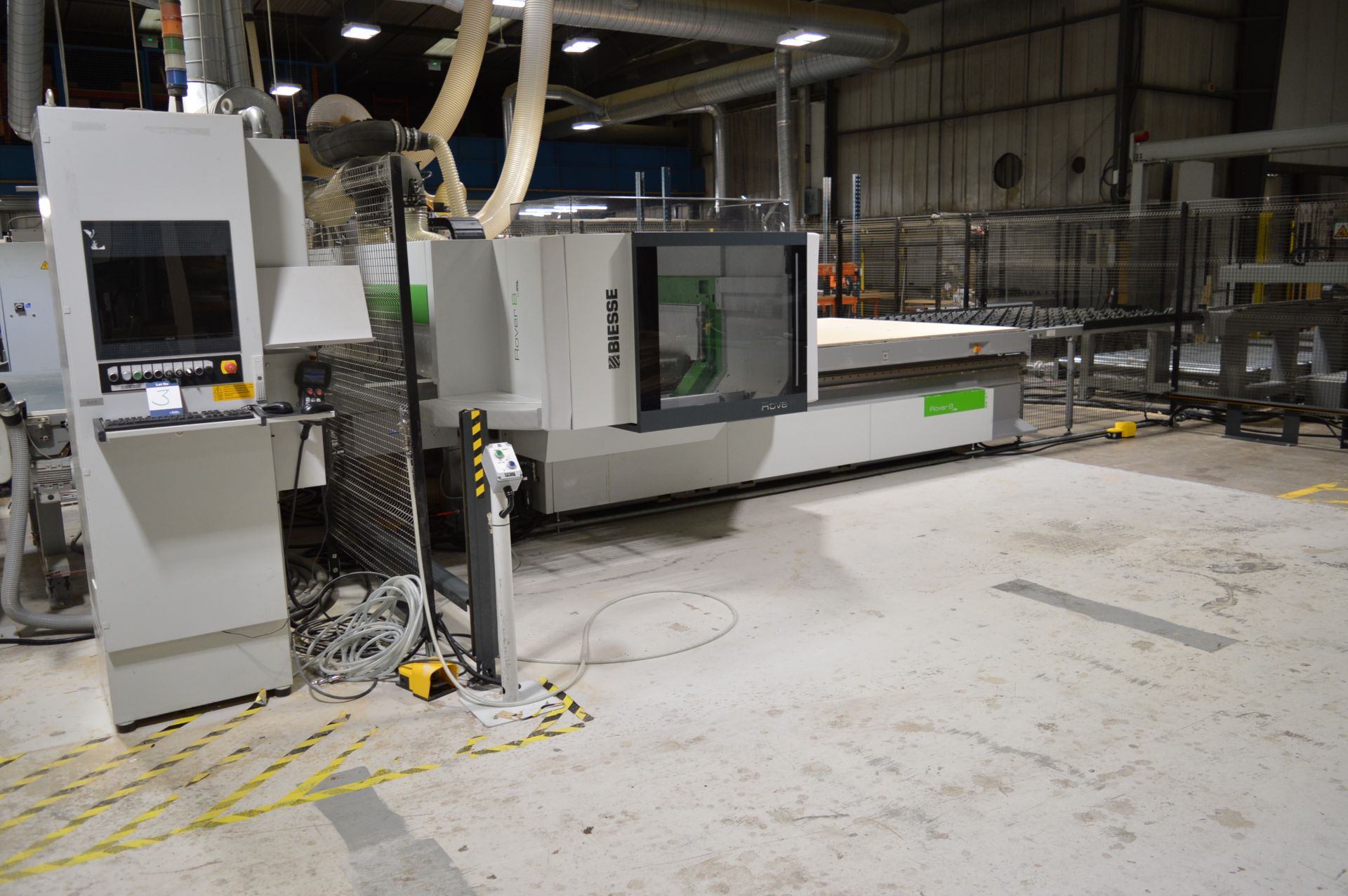 Biesse, Rover B FT 2231 GFT CNC machining centre, Serial No. 1000004529 (2015) with CNC controls;