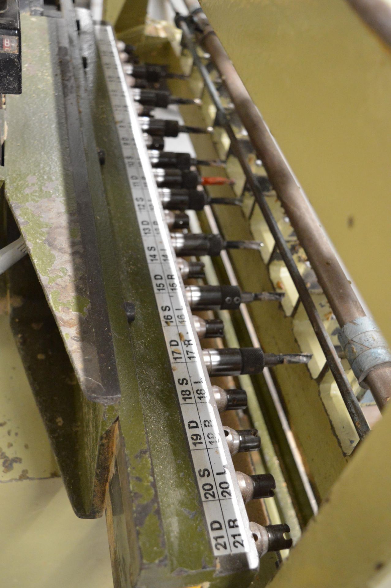 Zangheri & Boschetti, Type: Ligna multi head (21) horizontal drilling machine, Serial No. 452141 ( - Image 4 of 7
