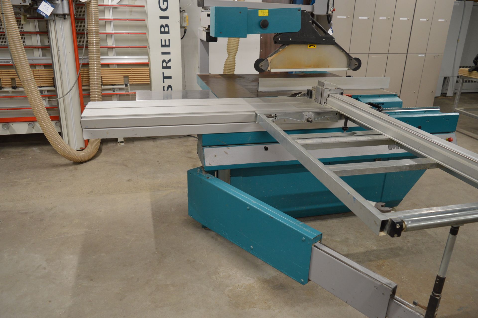 Martin T73 automatic sliding panel saw, Serial No. V460989 (2006), Saw Blade. Min 250mm / Max. - Image 7 of 7