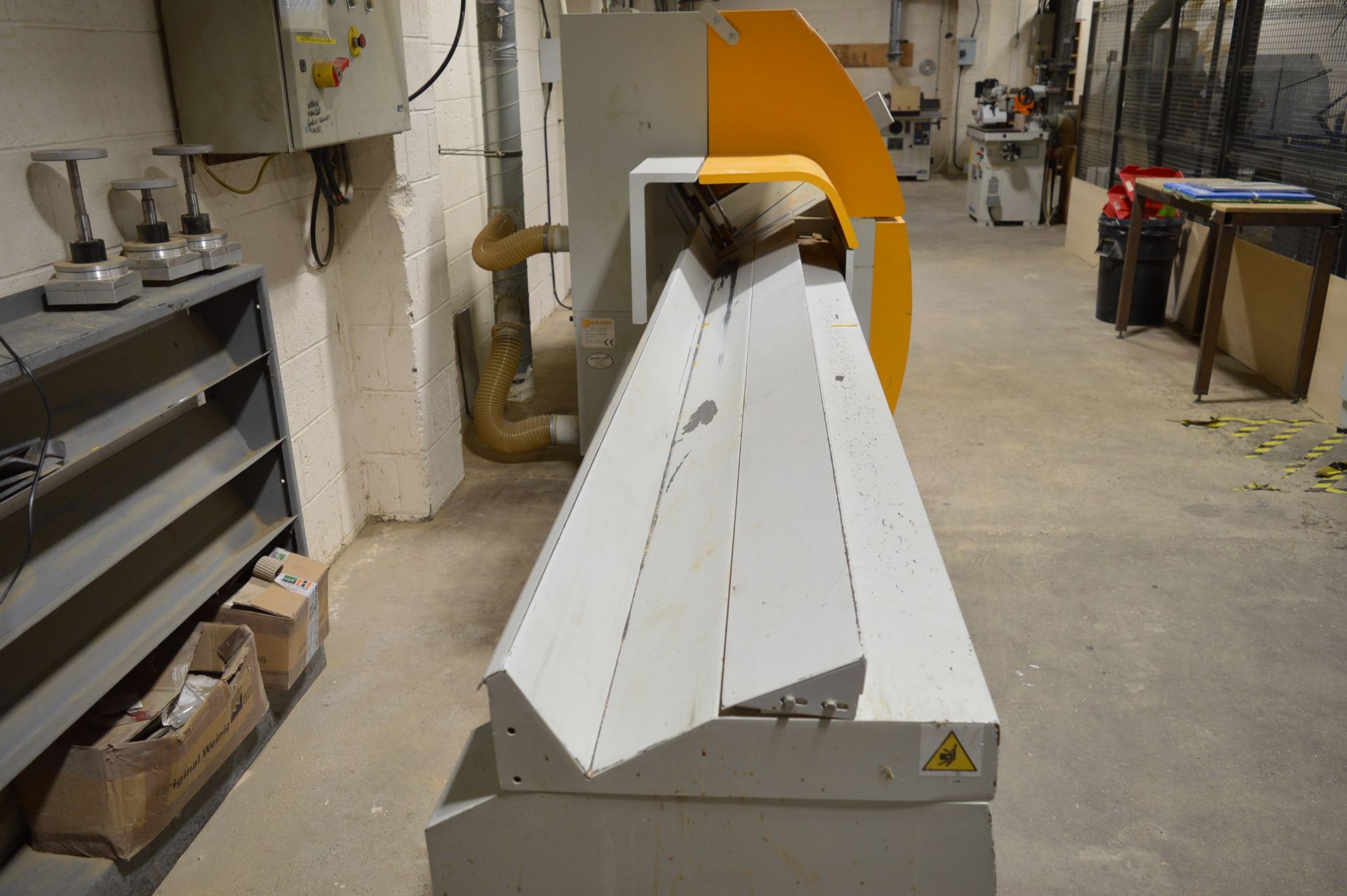 Salvador, Super Push 200 automatic up-stroking cross cutting saw, Serial No. A511 (2014) with CNC - Image 6 of 11