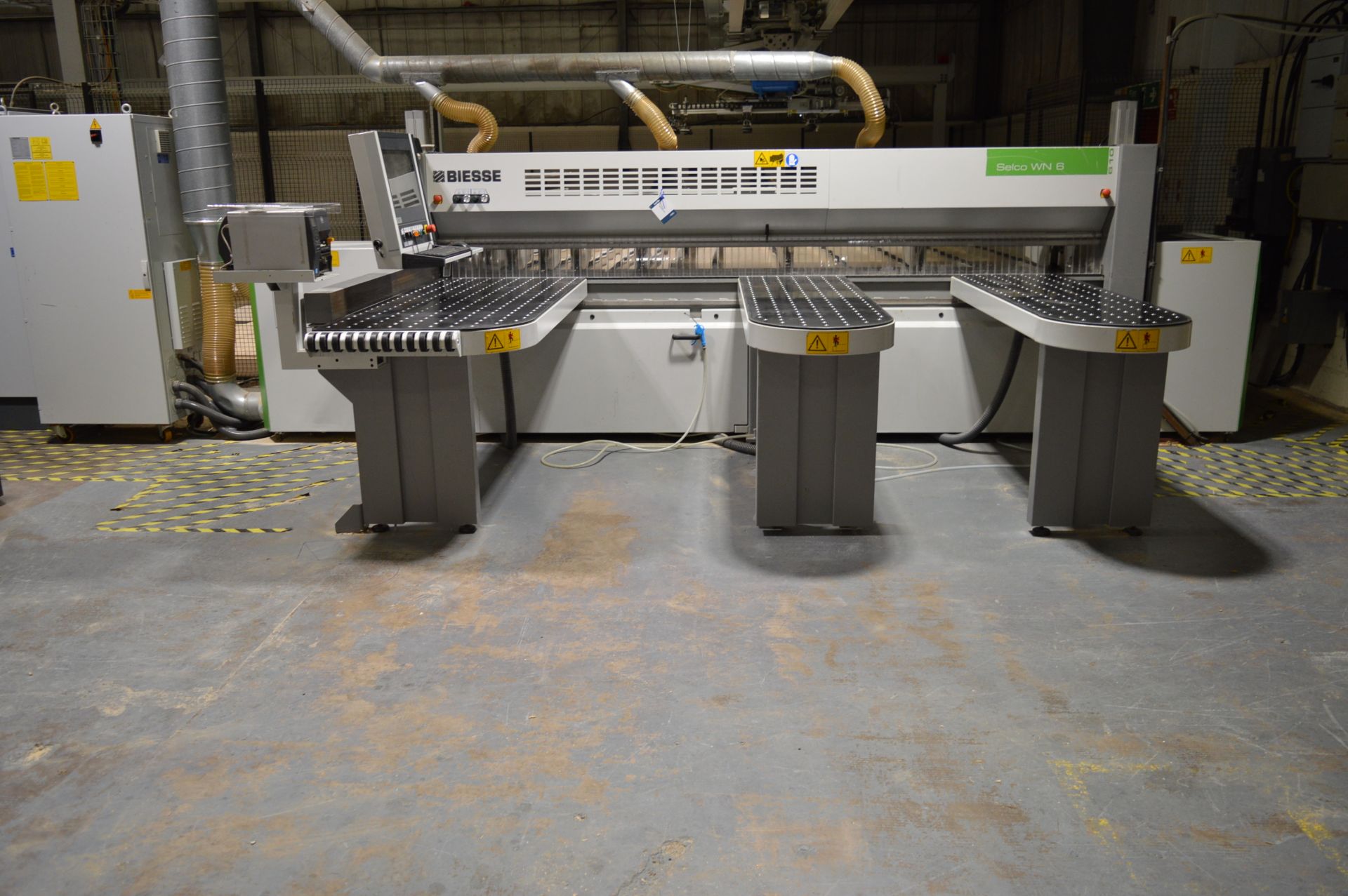 All inclusive Lot comprising: Biesse LM BWD B06 machine line including Biesse, Selco WN610 CNC