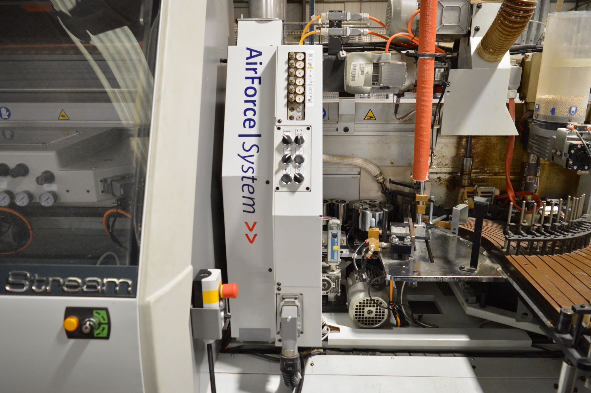 Biesse CNC edge banding machine line, Serial No. 1000004049 (2015) comprising Biesse Stream B1 8.5 - Image 12 of 31