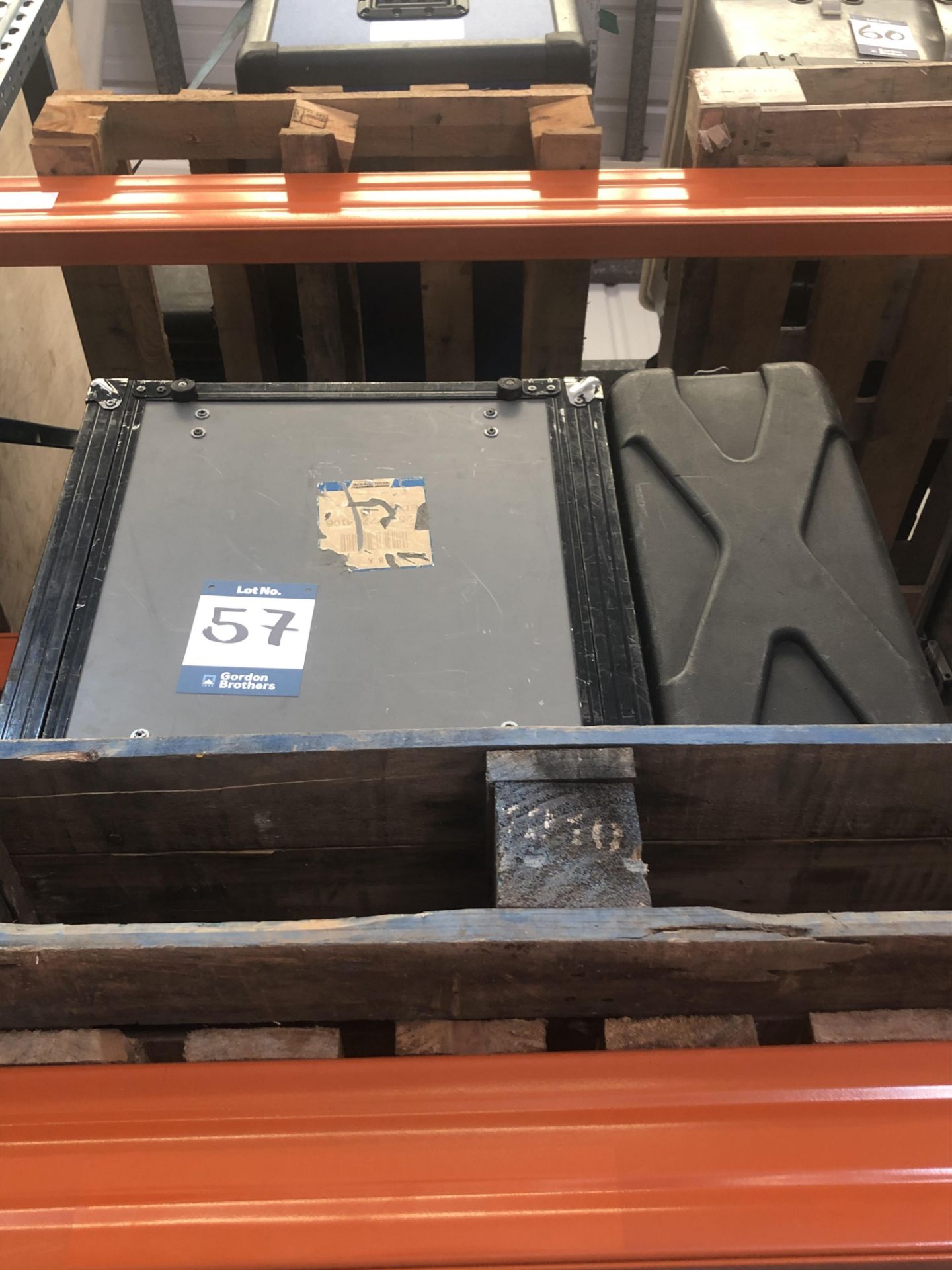 Pallet containing assorted packing cases