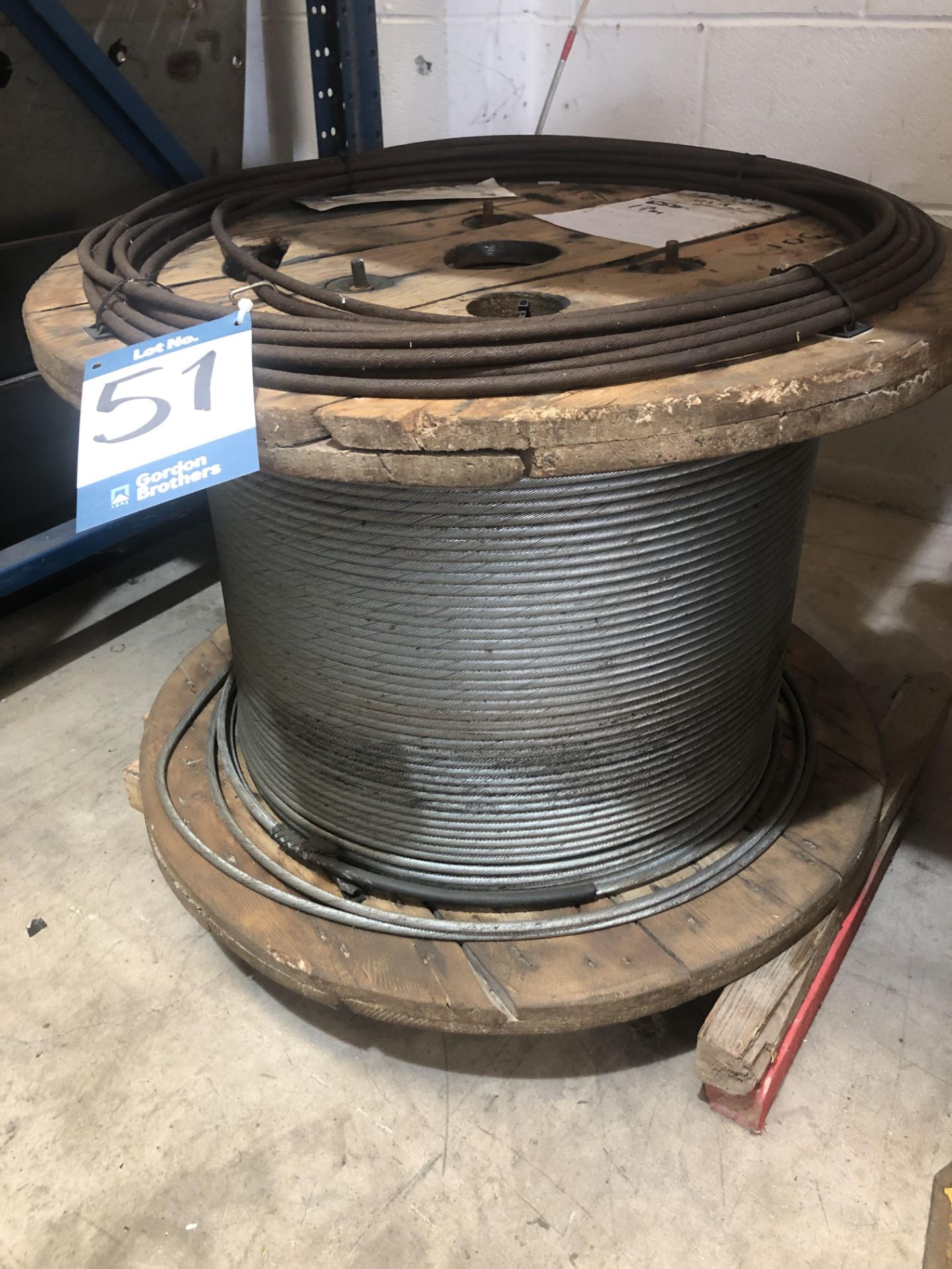 Part reel 50 Ohm armoured co axial cable on reel