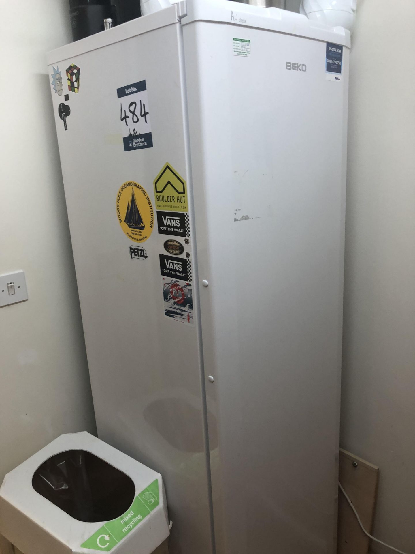 Beko Upright Refrigerator, Kenwood microwave oven, Toaster, and Cosmetal water dispenser