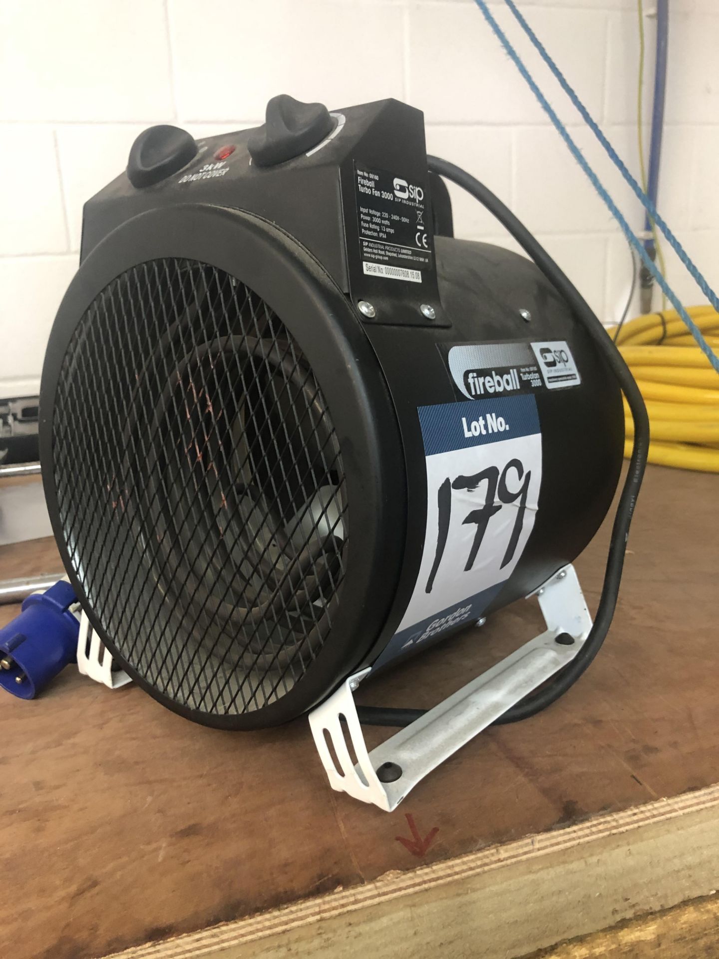 SIP, Type Fireball Turbofan 3000 fan heater
