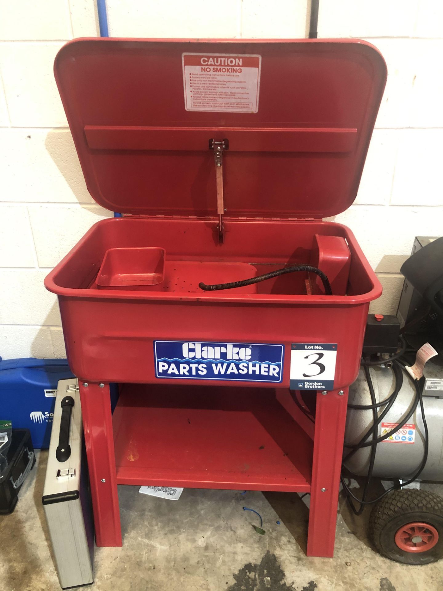 Clarke, Parts Washer de-greasing bath, 750 x 520mm