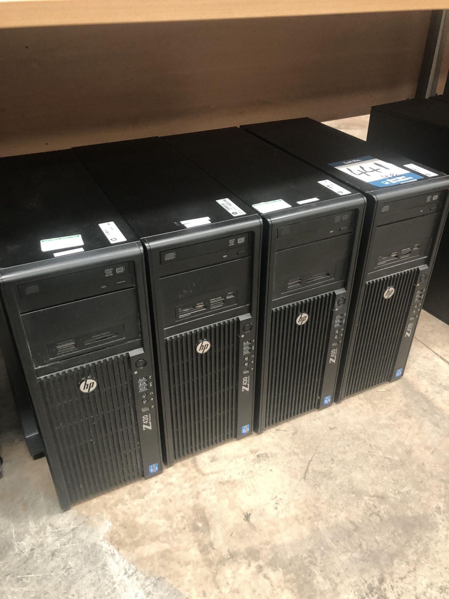 4 x HP Z420 tower PC